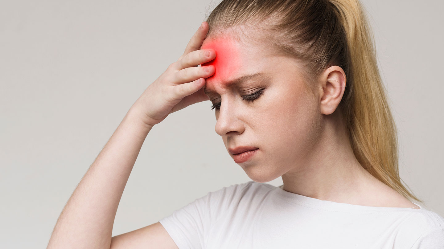 Kopfschmerzen bei Teenagern